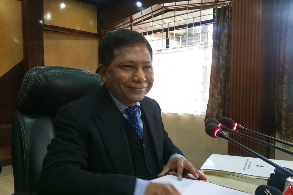 Leader of Opposition Mukul Sangma