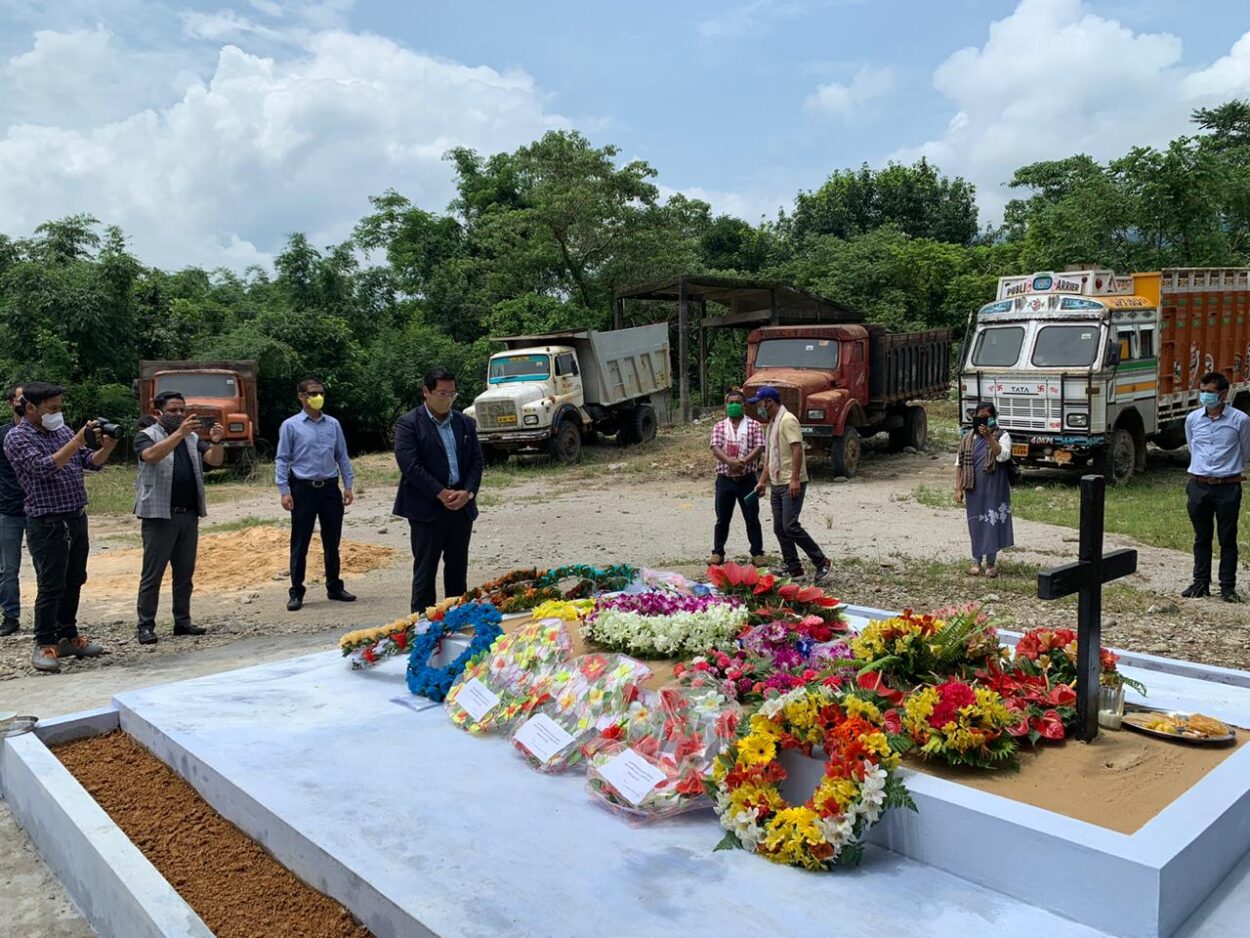 Chief Minister Conrad K Sangma paid rich tribute to former chief minister and former UDP chief (L) Dr Donkupar Roy on his first death anniversary at Shella