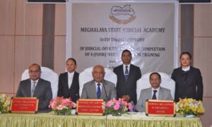 Meghalaya Chief Justice administers oath to Grade-I Judicial Officers