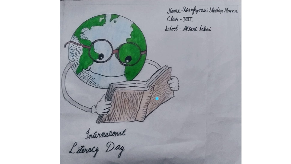 World Literacy Day Poster Drawing | Literacy Day Drawing | Rupar Rong  Pencil | World literacy day, Literacy day, International literacy day