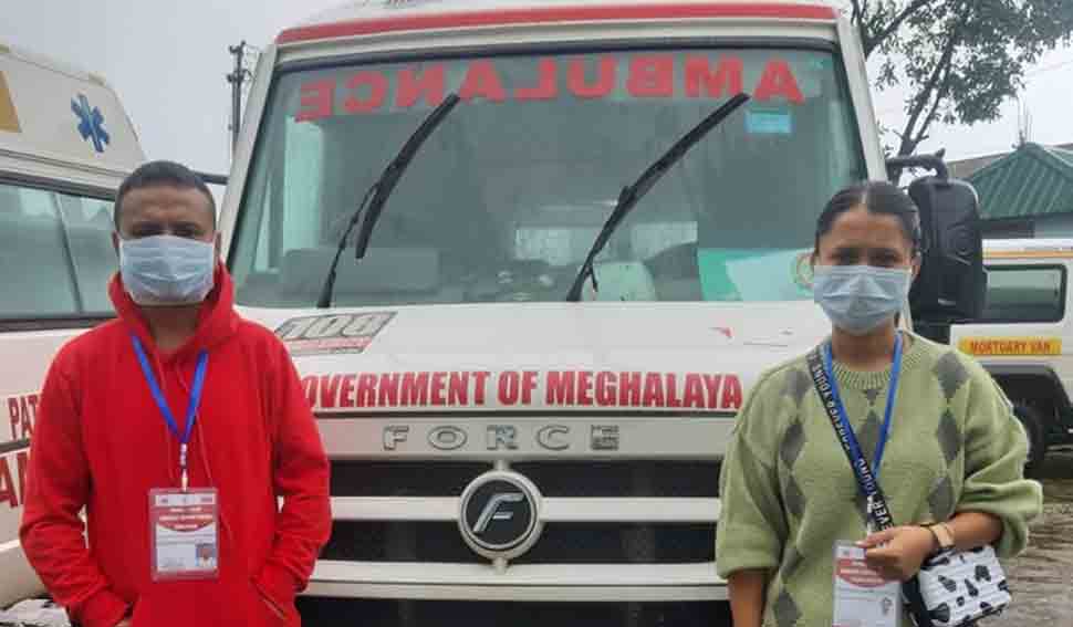 108 Ambulance service now available in East Jaintia Hills